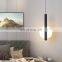 Modern LED Hanging Light Creative Round/Half Glass Pendant Light