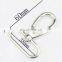 Environmental Galvanized silver snap dog hook for handbag hardware accessories