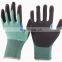 18Gauge Engineered HDPE Shell Nitrile Reinforcement Thumb Cut Resistant Work Gloves With Sandy Finish On Palm Construction