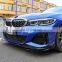 ABS Car Fog Light Covers Front Fog Light Grille Side Lamp Cover For BMW 3 Series G20 G28 Sport 2019-2020