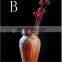 Colorful flowing glaze home decor ceramic pottery flower vases
