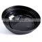 Black Plastic lid for paper cups