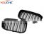 1 pair ABS front grille mesh hood for BMW 1 series F20 LCI 2015-2019