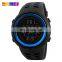 SKMEI 1251 Men Digital Wristwatch Hot Sale Multifunctional Men Sport Watch 12/24 Hour LED Digital for man
