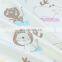 Children's skin-friendly pure cotton fabric 60 yarns environment-friendly printing  cotton cartoon cat print fabric