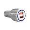 Modified charger dual usb car charger qc3.0 fast charge car charger 3.1A one with two QC 3.0