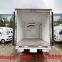 Good price YUEJIN S70 4*2 LHD gasoline cold van box truck 1T-1.5T loading capacity for sale