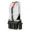 1in 8 out 9 port Outdoor vertical dome type caja de empalme mufa 144 core fiber optic OFC box joint splice closure