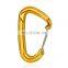 JRSGS Hot Selling Lightweight Customized Climbing Carabiner Clip Hammock Snap Hook 22KN Outdoor Activity Hooks