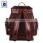 Latest Bulk Selling Unique Design Anthracite Fittings Magnet Closure Type Women Genuine Leather Backpack Bag for Sale
