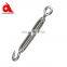 Galvanized wire rope rigging hardware die cast stainless steel turnbuckles eye and hook