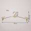 Exquisite women lingerie metal hangers bra store closet boutique anti-slip underwear display racks