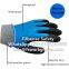 Waterproof 15G Nylon Acrylic Terry Lining Latex Double Coated Cold Weather Grip Gloves