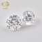 Wuzhou Wholesale Synthetic Stone 1 Carat Round Brilliant Cut Gh I-J Moissanite Loose Gemstone Diamond
