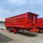 Heavy duty dump semi-trailer Export semi-trailer Iron ore powder transport vehicle