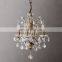 Design villa  living room stair restaurant decoration luxury rectangular traditional crystal chandeliers light long
