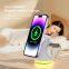 Phone Accessories Foldable 3 In 1 Desktop Multifunctional Wireless Magnetic Charger For Iwatch And Galaxy Watch