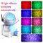 Ripple Face Astronaut Galaxy Projector Light 18 Nebula Effects Starry Sky Led Night Lights Remote Control Moon Lamp Kids Gift