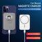 2024 Hot Sell Wireless Magnetic Charger For Mobile Phone 15W Fast Charging Magnetic Wireless Car Charger