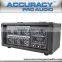 Professional Dual Channel Audio Power Mixer PM608A-MP3
