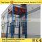 NEW building materials warehouse platform lift Guide rail hydraulic lifting platform