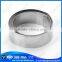 Adjustable rounded stainless steel cookie cutter