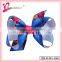 High quality kids ribbon bow hair clip,wholesale frozen hair bow hair jewelry