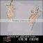 Hot Selling Sterling Silver Jewely Gold Butterfly Ring