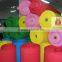 Balance yoga roll pu eva foam roll 4mm neon color eva foam sheet