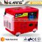 5KVA red color with hour meter used small diesel generators
