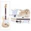 High Quality Electric Guitar DIY Kit Set ST Style Electric Guitar Basswood Body Maple Neck Rosewood Fingerboard