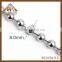 Stylish stainless steel bead chain bracelet