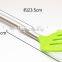 Hot Sale Food Grade Heat-Resistant Silicone Slotted Turner With Stainless Handle Utensils
