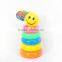 Intelligent plastic circle toss toys game, rainbow ring toys for Wholesale, game toys for children, EB034004