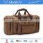 fashion bag,Oversized Canvas Travel Tote Luggage Weekend Duffel Bag Luggage Sporty Gear Bag,new design in 2016