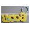 Letters Design Eva Key Chain