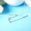 Fashion 925 Sterling Silver Script Word Love Necklace