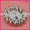 Vintage oval rhinestone brooch for wedding bouquet WBR-1560