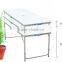 1.8m lengthening outdoor portable aluminum suitcase foldable table
