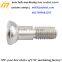 customized CNC machining anodized brass standoff
