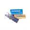 Customized Wooden Box colored plastic dominoes