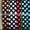 New fashion PVC synthetic leather with flocking use for handbag