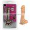 8 Inch Carved DIldo Big Flesh Brown Dildo Sex Product Huge Penis for Women