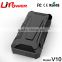 Lipower 600A Peak 12000mAh Portable Car Jump Starter V10 Battery Charger Phone Power Bank (Black/Red)