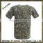 ACU universal camo 100% cotton camo t-shirt can be customized