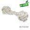 Huge jumbo natural jute-cotton dog rope toys dumbbell shape