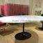 Oval Marble Top Dining Table, Oval Dining Table Marble, Oval Marble Dining Table CT-605