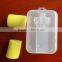 Plastic earplugs silicone with high quality