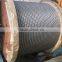 Good quality 6x37+iwrc ungalvanized steel cable