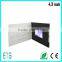 beautiful video greeting card in paper craft for business
